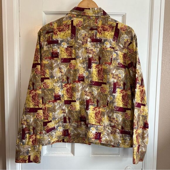 Christopher & Banks Multicolor Jacket L - Picture 7 of 8